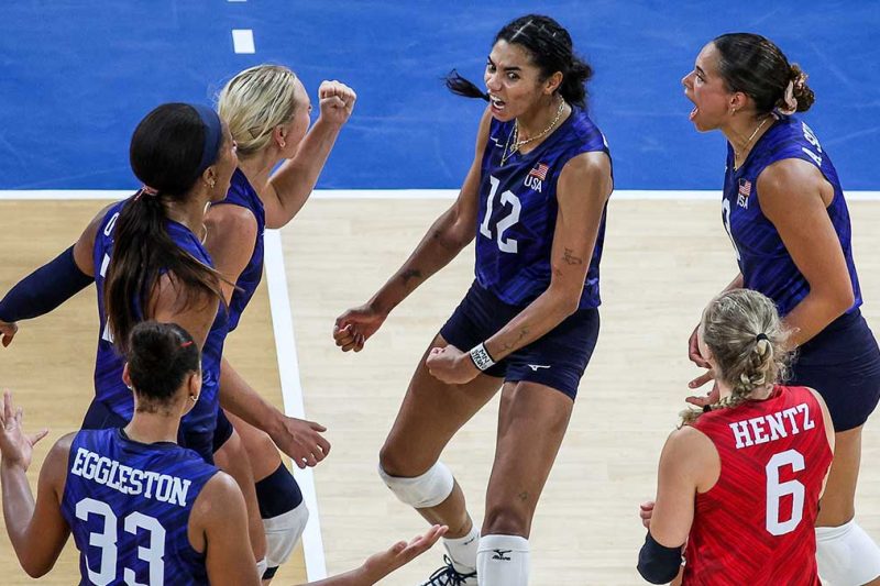 USA Sweeps Pasig VNL Leg; Czechia Caps Night with Reverse Sweep
