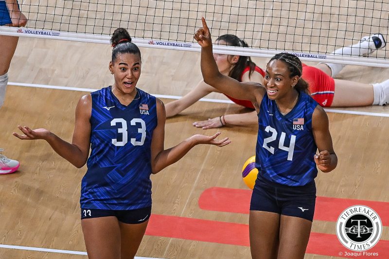 Eggleston Shines as USA Sweeps VNL Pasig Leg, Thrives in PH Crowd Energy